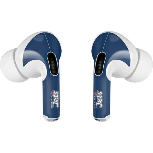 NHL Winnipeg Jets Distressed Logo AirPods Skins